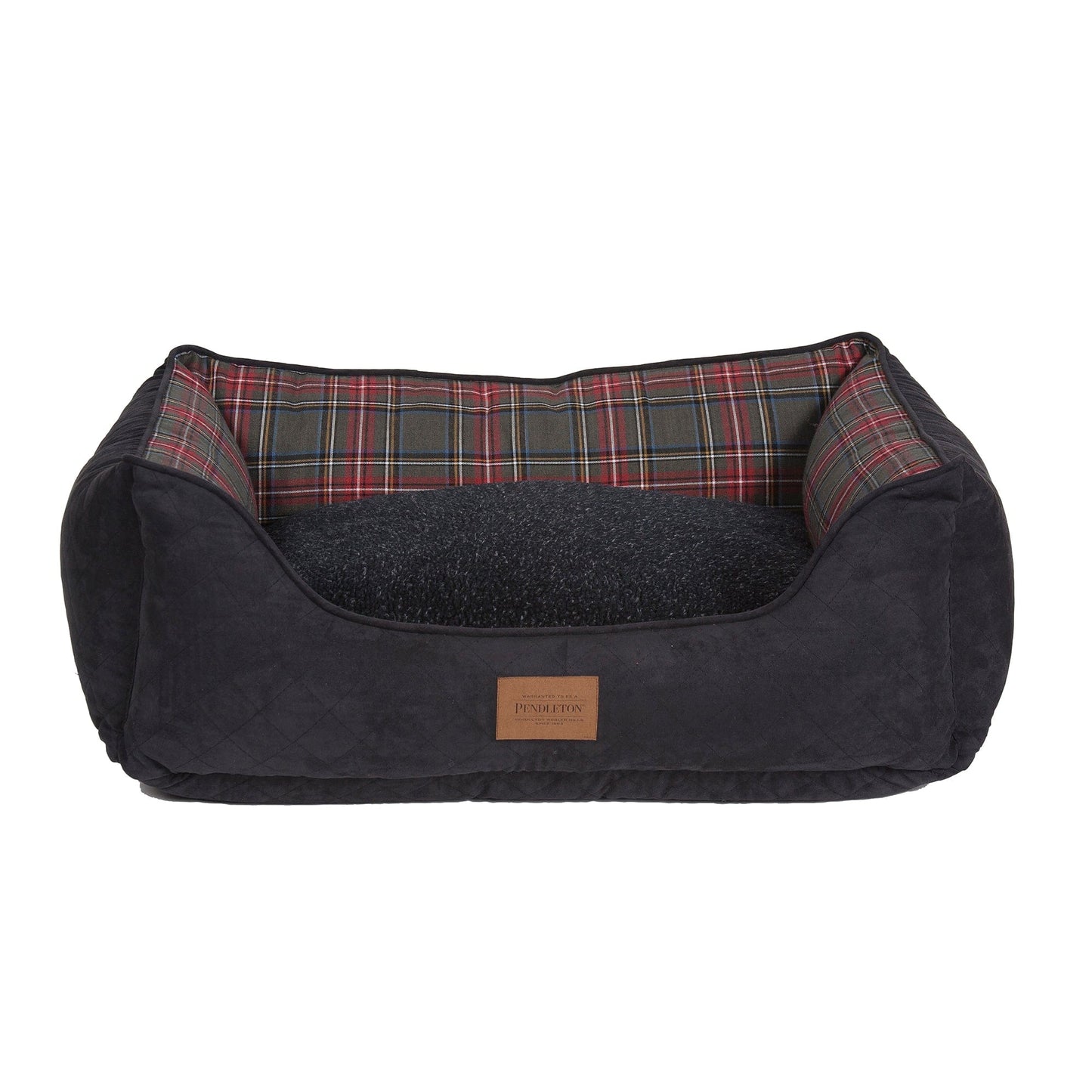 Pendleton Pet Classics Kuddler - Grey Stewart Tartan Plaid