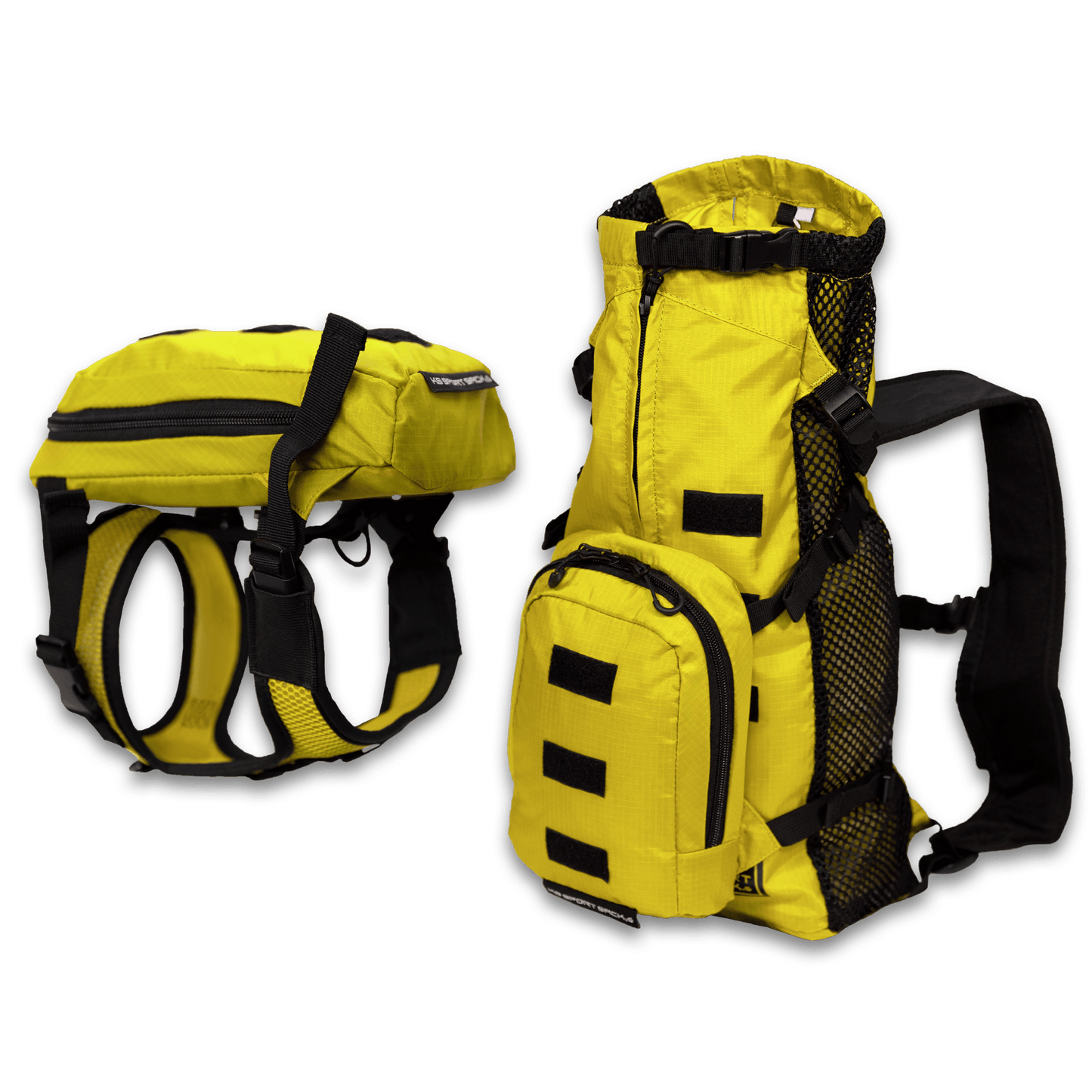 K9 Sport Sack Walk-On with Harness & Storage Yellow