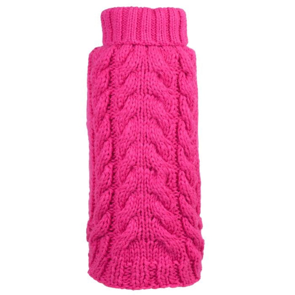 Hand Knit Turtleneck Sweater