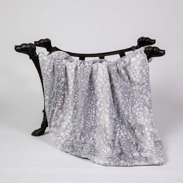 Cashmere Dog Blanket -  Silver Fawn