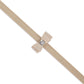 Champagne Glitzerati Big Bow Leash
