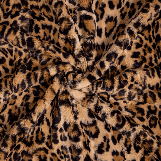 Cashmere Dog Blanket -  Faux Leopard