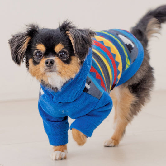 KOSA DOG HOODIE - TEAL