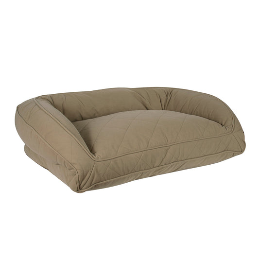 Quilted Microfiber Bolster Bed