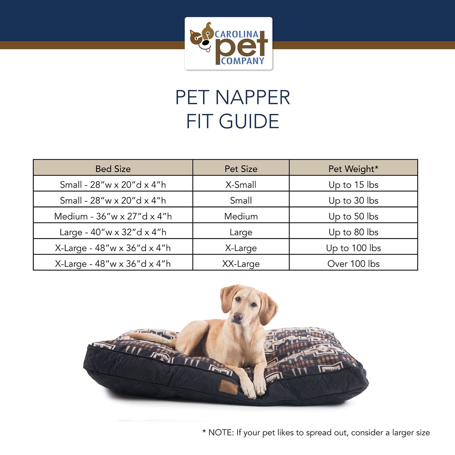 Pendleton Pet National Park Pet Napper - Glacier