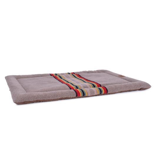 Pendleton Pet Vintage Camp Comfort Cushion - Mineral Umber