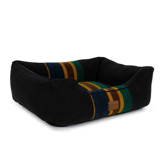 Pendleton Pet Vintage Camp Kuddler Dog Bed  - Oxford Black