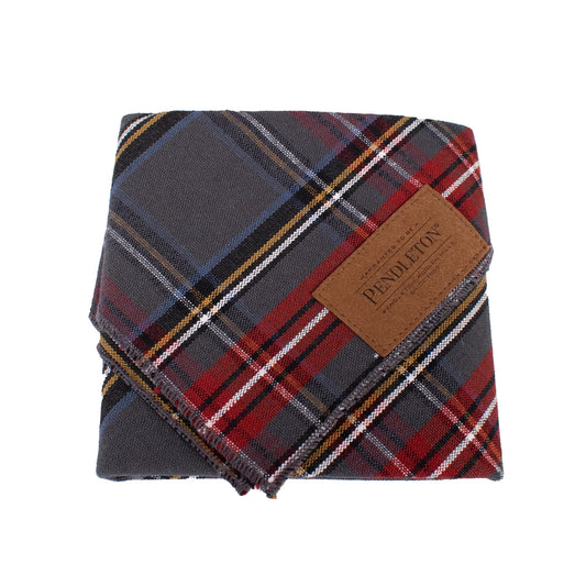 Pendleton Pet Plaid Bandana - Grey Stewart