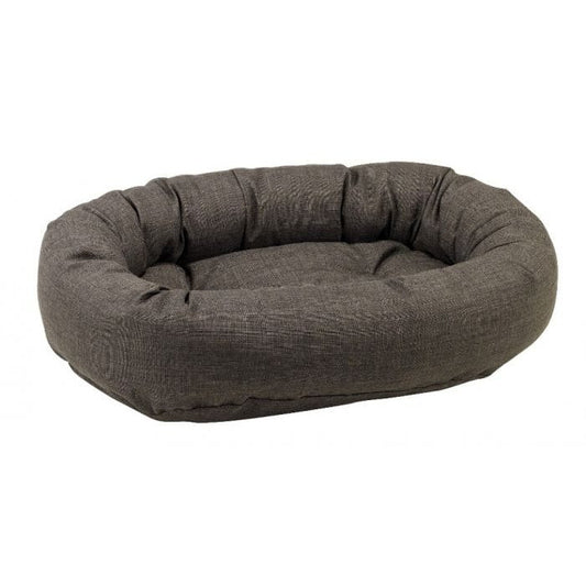 Donut Bed - Performance Linen & Woven Storm