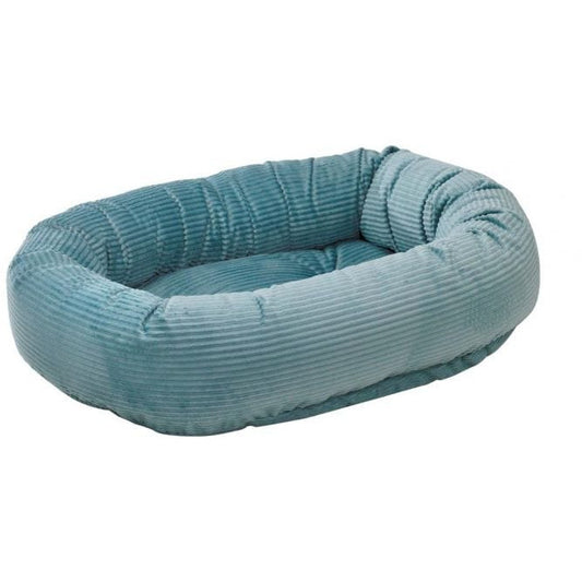 Donut Bed - Microvelvet Blue Bayou