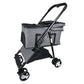 Dogline Casual Pet Stroller + Removable Cup Holder