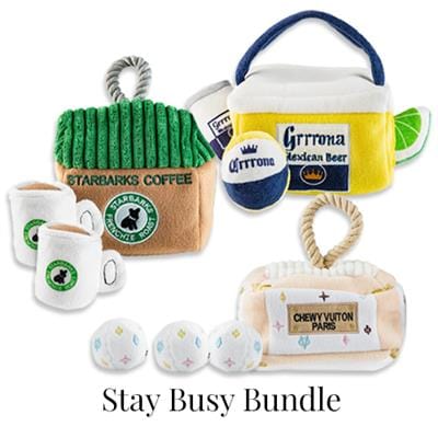 Stay Busy At Home Toy Bundle by Haute Diggity Dog
