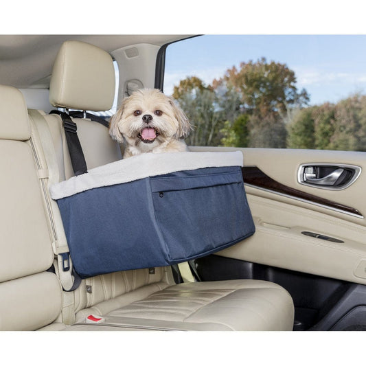 Pet Car Seat -  Pet Safe Happy Ride Booster Seat - Up to 25 lbs