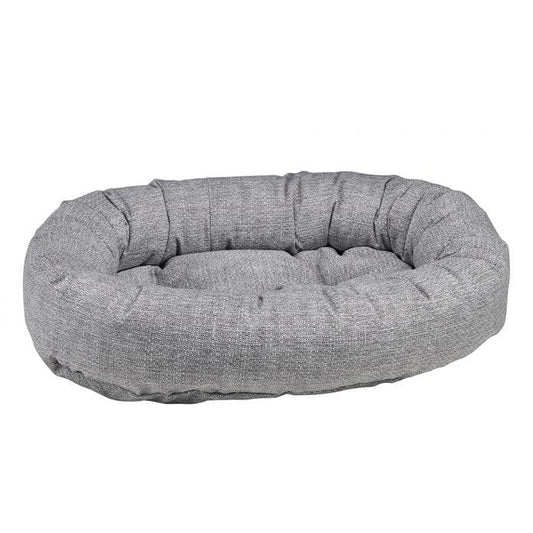 Donut Bed - Performance Linen & Woven Allumina