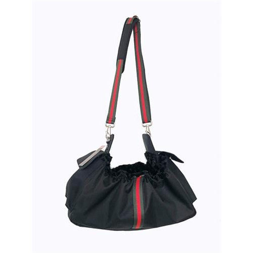 Gigi Sling - Black with Stripe