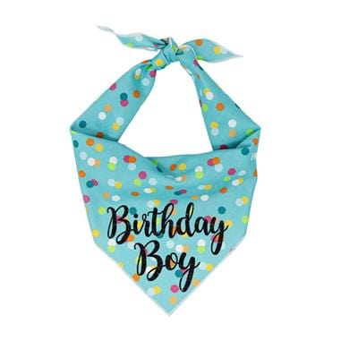 Birthday Boy Dog Bandana