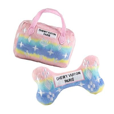 Pink Ombre Chewy Vuiton Bundle by Haute Diggity Dog