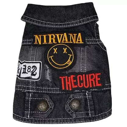 Denim Rocker Vest - Nirvana