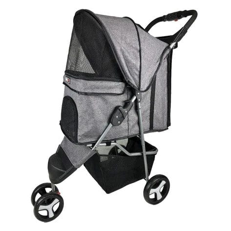 Dogline Casual Pet Stroller + Removable Cup Holder