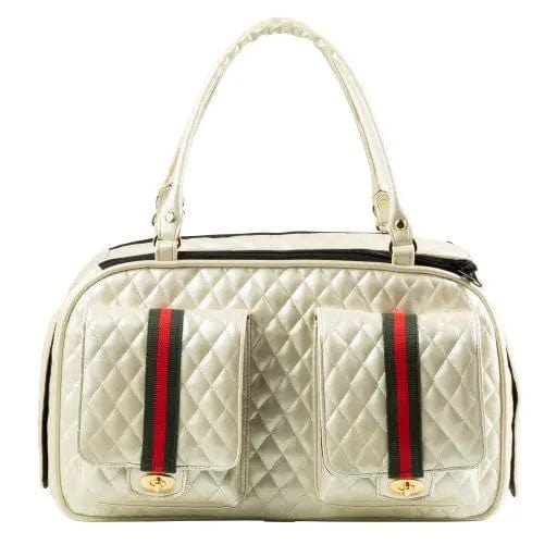 Marlee 2 Bag Ivory Quilted with Stripe