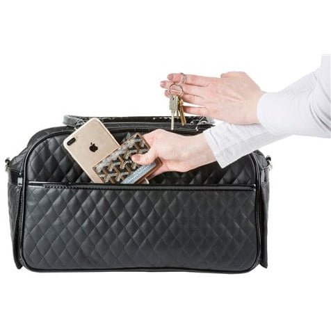 Marlee Bag - Black Quilted