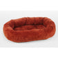 Donut Bed - Microvelvet Cherry Bones