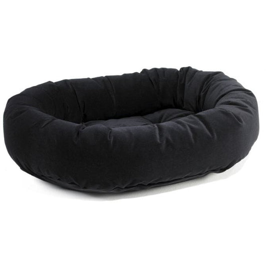 Donut Bed - Microvelvet Ebony