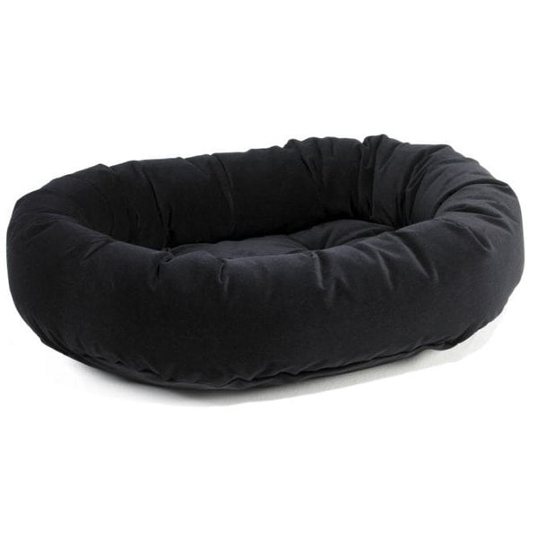 Donut Bed - Microvelvet Ebony
