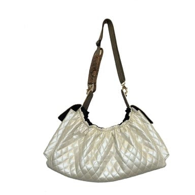 Gigi Sling - Ivory Quilted