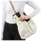 Gigi Sling - Ivory Quilted