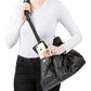 Gigi Sling - Black Quilted