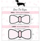 Bow Tie - Wildest One