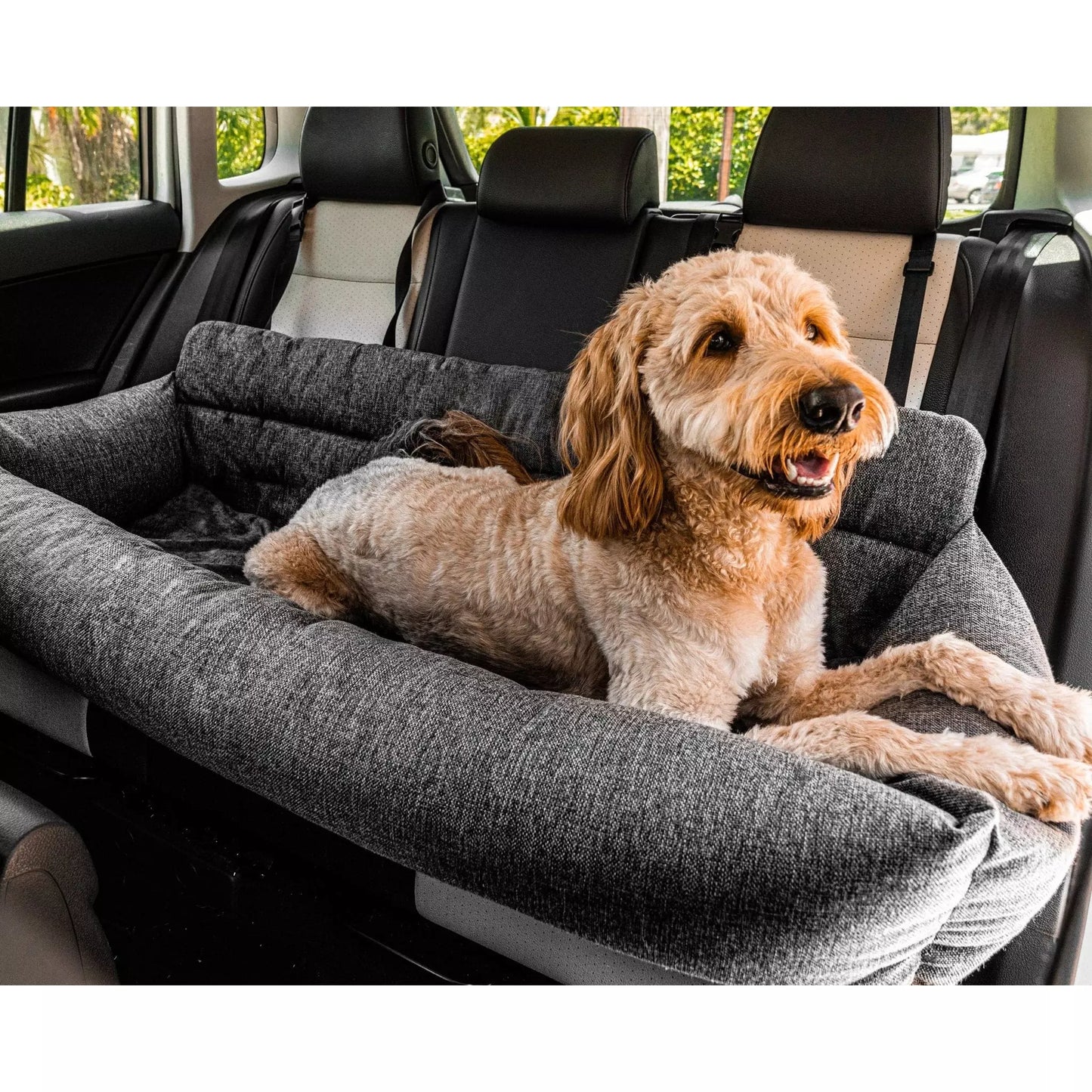 PupProtector™ Memory Foam Car Dog Bed