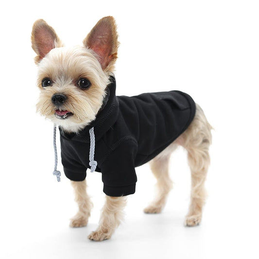 Drawstring Hoodie Black