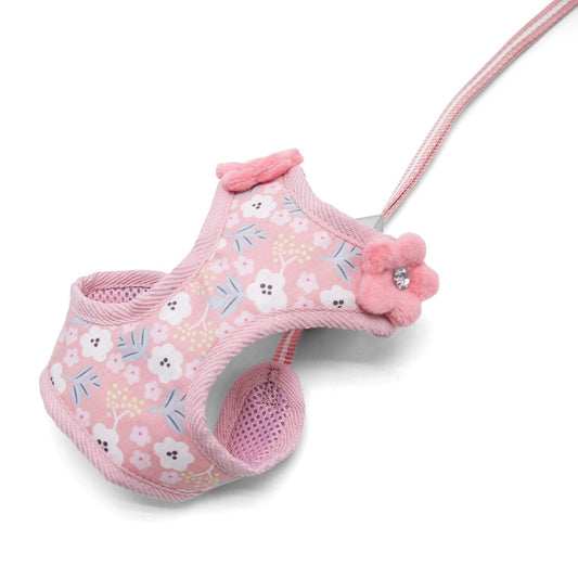 EasyGO Sweet Floral Harness and Leash