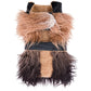 Mink Faux-Fur Vests - Wildest One