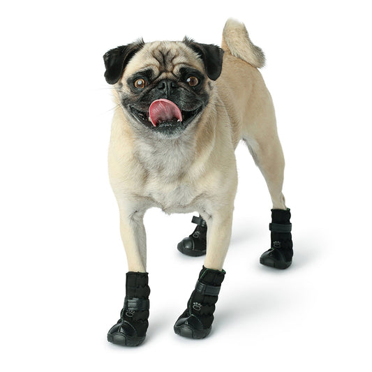 GF Pets Elasto-fit Dog Boots - Black