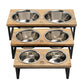 GF Pet - Wood & Metal Elevated Feeder