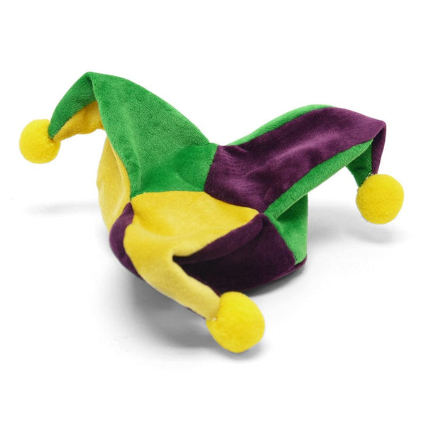 Mardi Gras Joker Dog Hat
