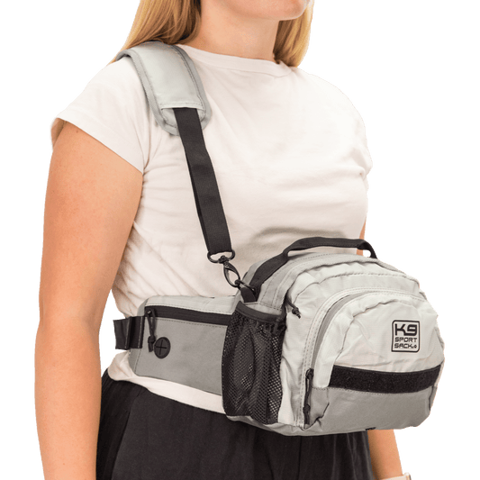 K9 Sport Sack Kompanion Shoulder/Hip Dog Supply Pack Gray