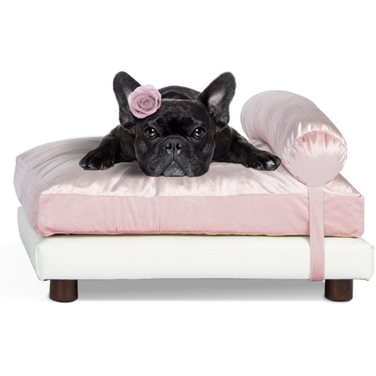 Milo Orthopedic Dog Bed - Pink