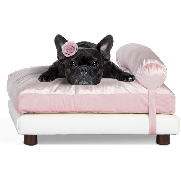 Milo Orthopedic Dog Bed - Pink