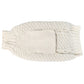 Natural Cable Wool Dog Sweater