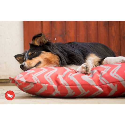 Outdoor Chevron Pet Bed