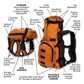 K9 Sport Sack Walk-On with Harness & Storage Yellow