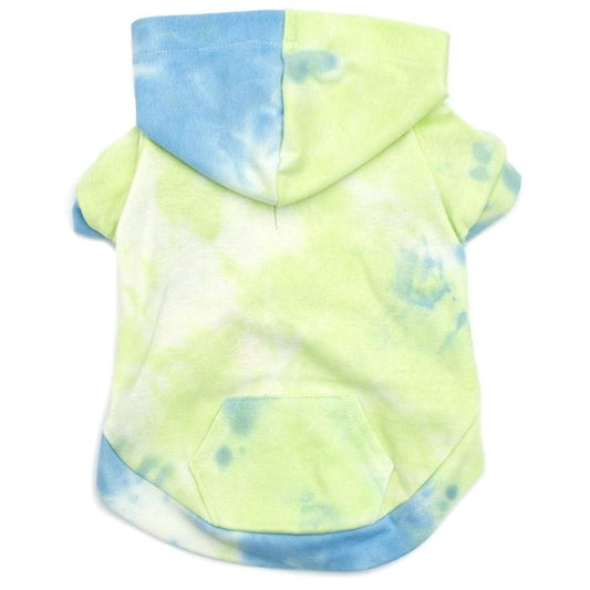 Tie Dye Hoodie - Blue