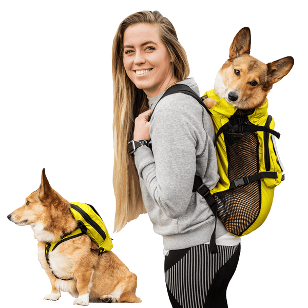 K9 Sport Sack Walk-On with Harness & Storage Yellow