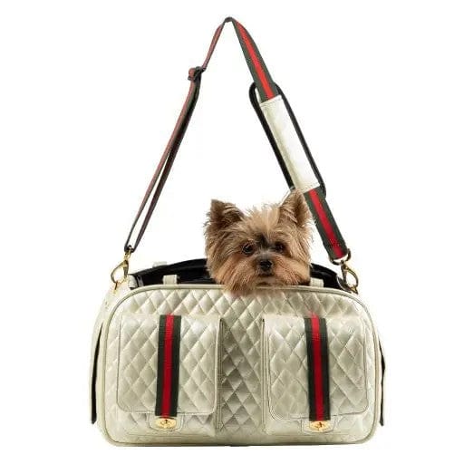 Marlee 2 Bag Ivory Quilted with Stripe