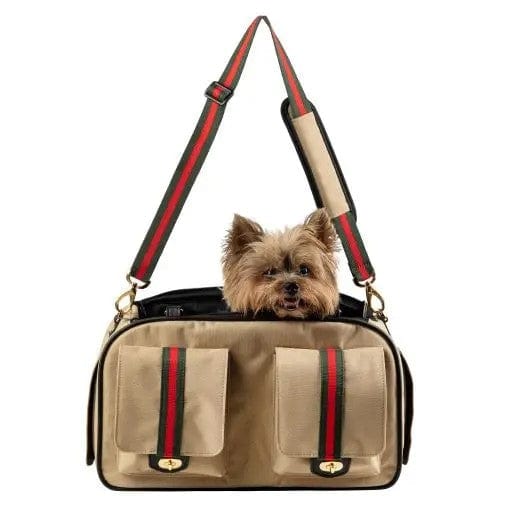 Marlee 2 Bag Khaki with Stripe