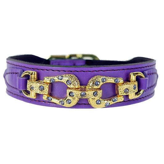 After Eight in Lavender Dog Collar